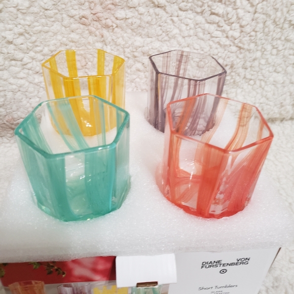 DVF for Target 4pc Short Glass Drinkware Set - Picture 4 of 7